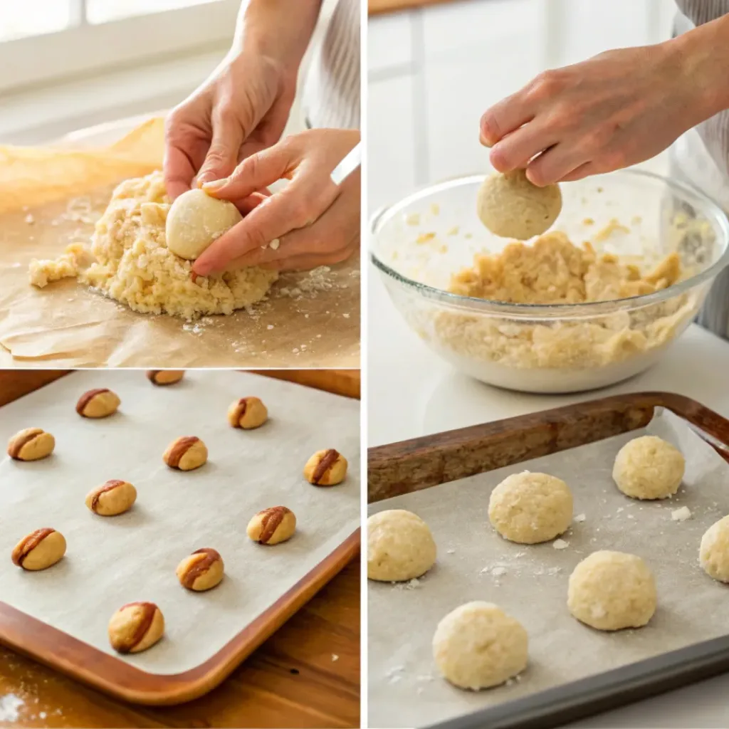 Crispy and Flavorful Almond Cookies – German Recipe 7 Step-by-step process of making German Almond Cookies