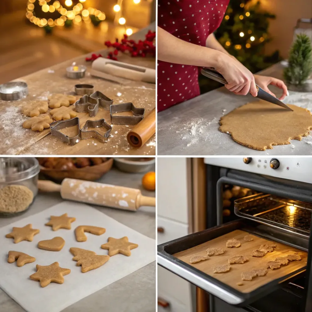 Gingerbread Cookies – Warmly Spiced and Perfectly Soft 7 Step-by-step process of making Gingerbread Cookies