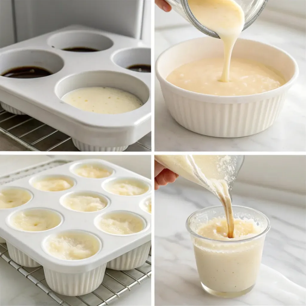 Classic Vanilla Panna Cotta – Silky Italian Dessert 7 Step-by-step process of making panna cotta