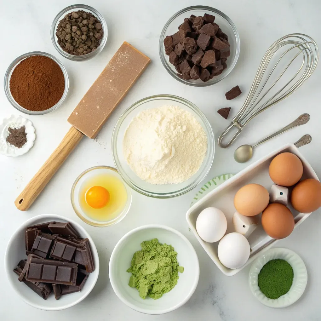 Mint Chocolate Brownies – Fudgy, Refreshing, and Irresistible 6 Ingredients for chocolate mint brownies