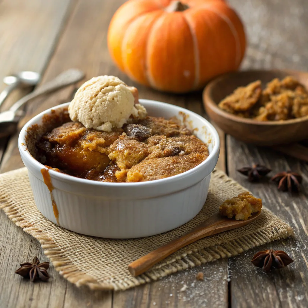 Pumpkin Cobbler