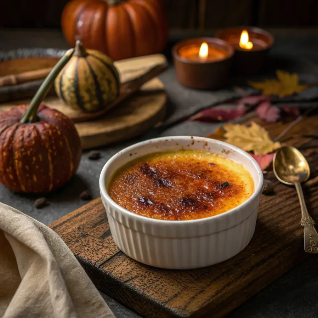 Pumpkin Crème Brûlée 