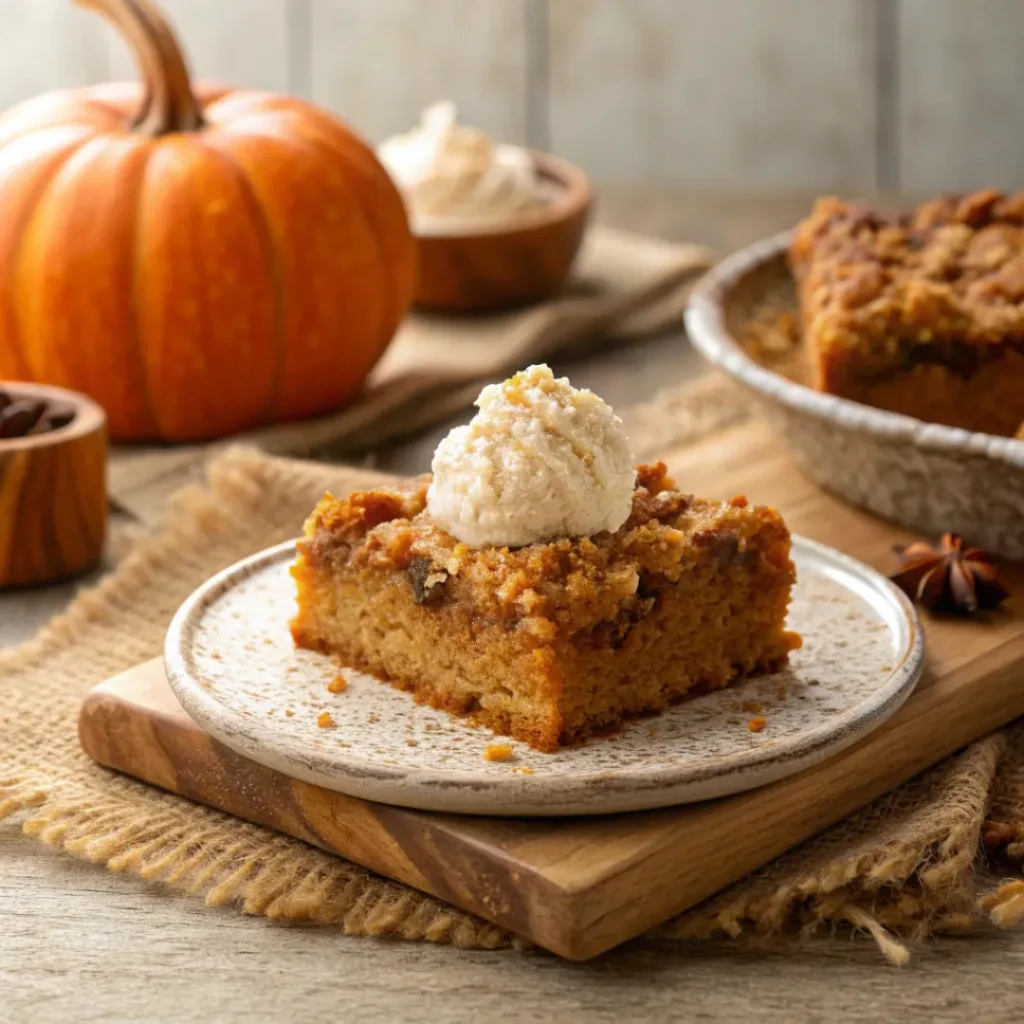 Pumpkin Dump Cake