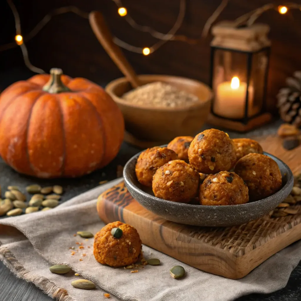 Pumpkin Protein Energy Balls