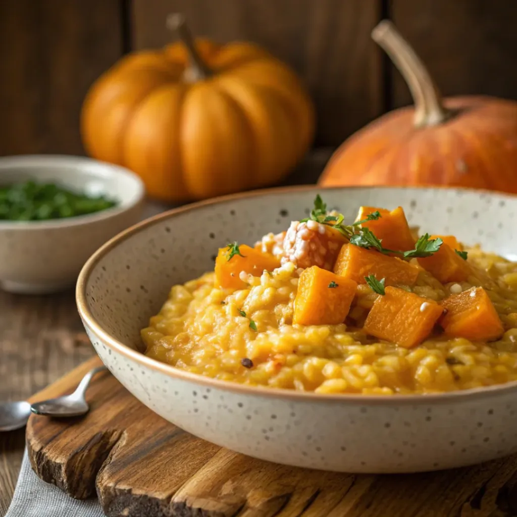 Pumpkin Risotto