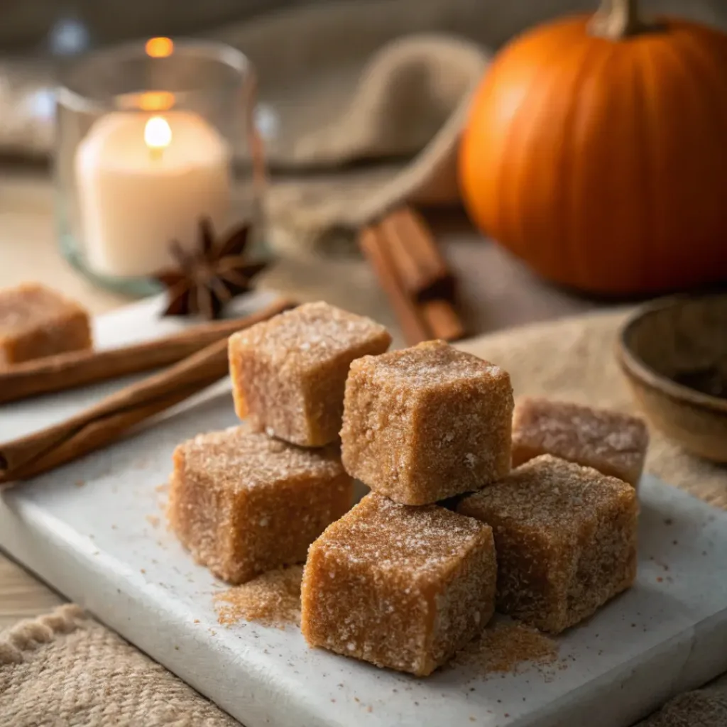 Pumpkin Spice Sugar Cubes