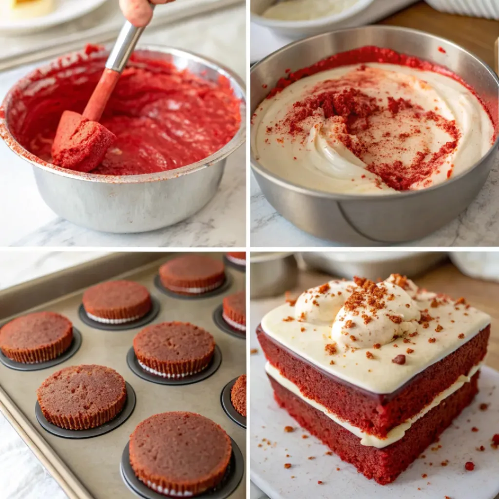 How to Make the Perfect Red Velvet Cake 7 Step-by-step process of making Red Velvet Cake