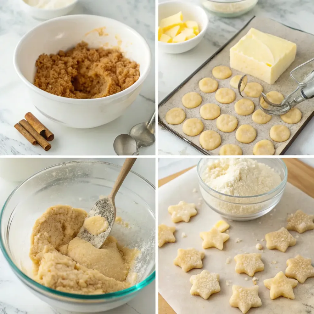 Easy Sugar Cookie Recipe – Soft, Chewy & Perfect Every Time 7 Step-by-step process for making sugar cookies
