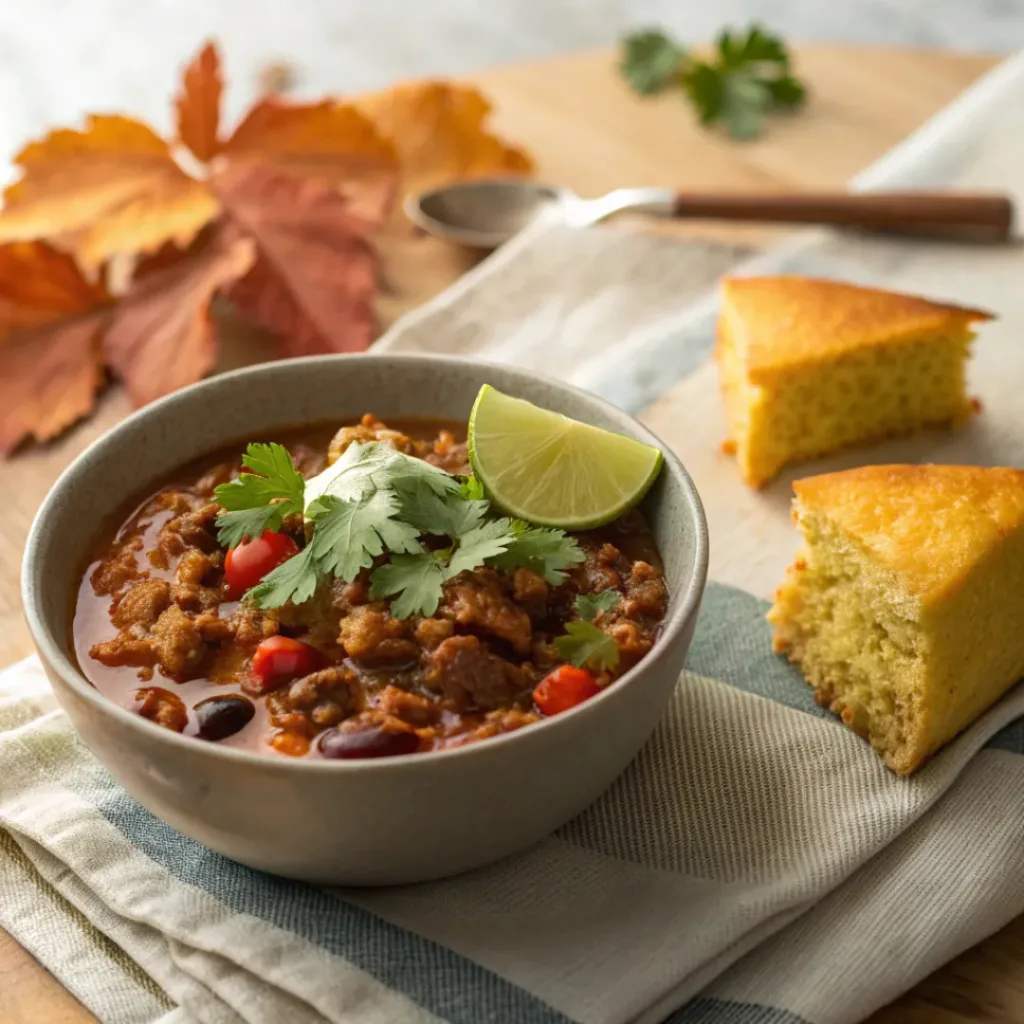 Healthy Instant Pot Turkey Chili Recipe 8 Serving of Instant Pot turkey chili