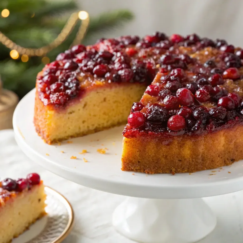 Cranberry Upside Down Cake