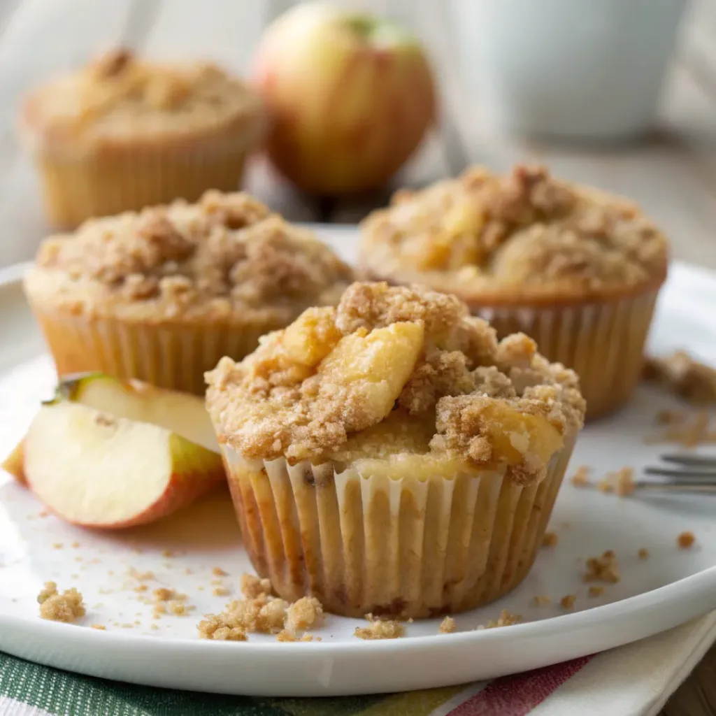 Apple Crumble Cupcakes – Soft, Spiced, and Irresistibly Crunchy