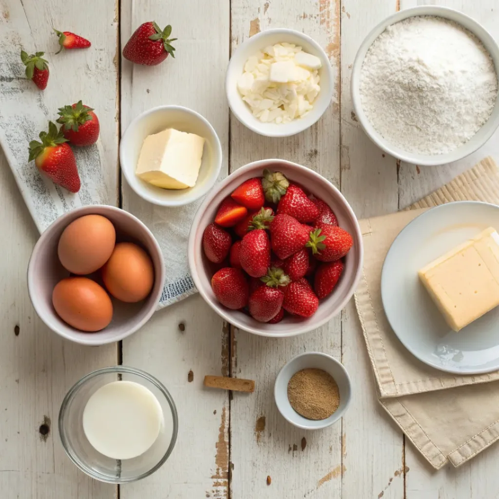 Fresh Strawberry Shortcake with Whipped Cream 6 Ingredients for Homemade Strawberry Shortcake