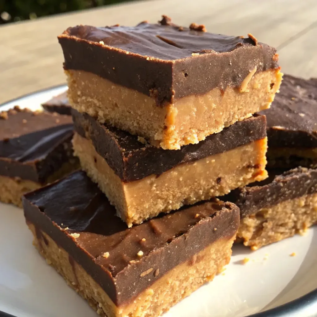 No Bake Chocolate Peanut Butter Bars 8 Served No Bake Chocolate Peanut Butter Bars