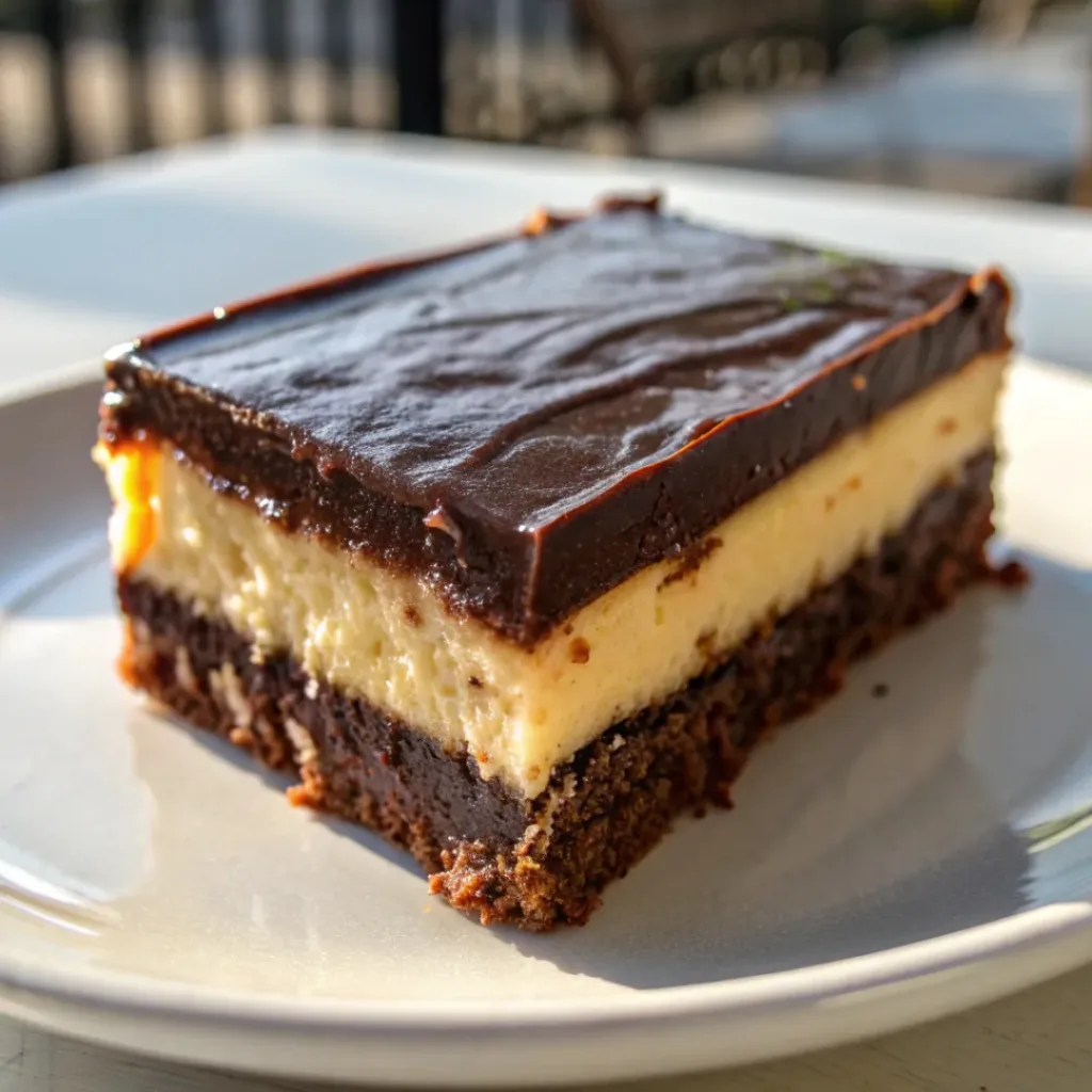 Classic Nanaimo Bars – Rich, Layered & No-Bake Delight 8 Served Classic Nanaimo Bar
