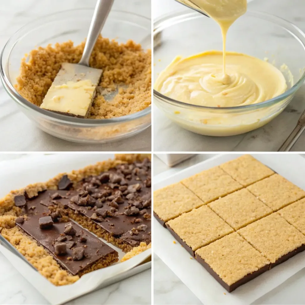 Classic Nanaimo Bars – Rich, Layered & No-Bake Delight 7 Step-by-step Classic Nanaimo Bars