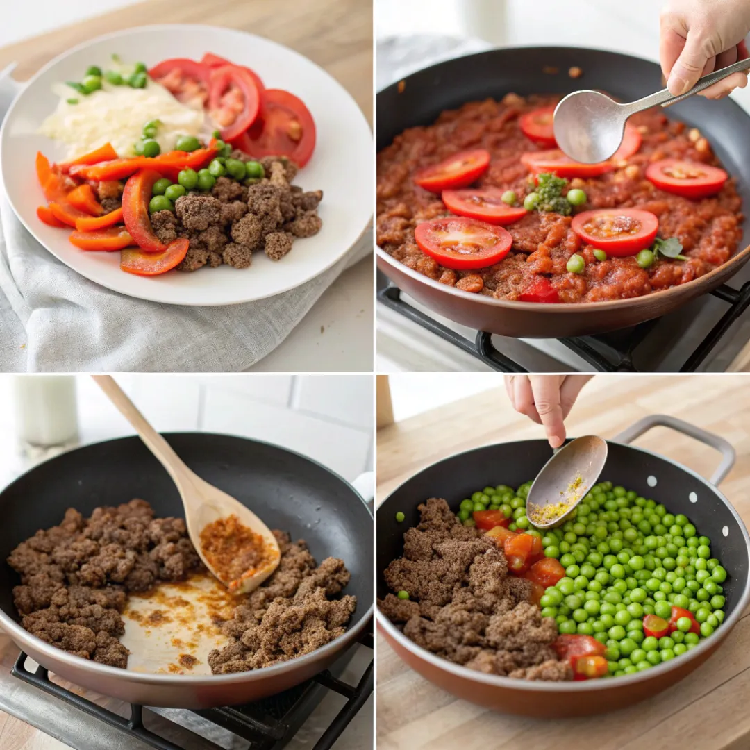 Step-by-step guide to making Hobo Casserole