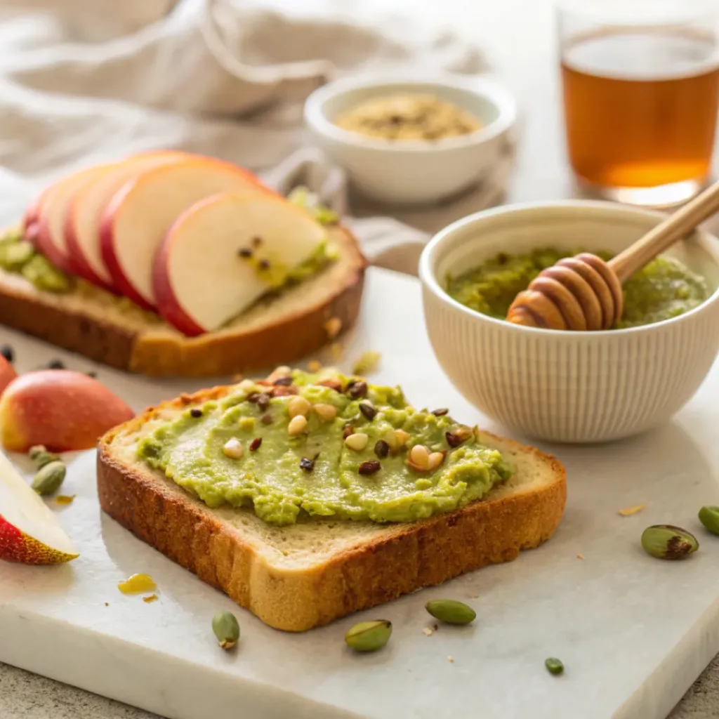 Homemade Pistachio Butter – Creamy, Natural & Flavor-Packed 8 Pistachio butter spread on toast