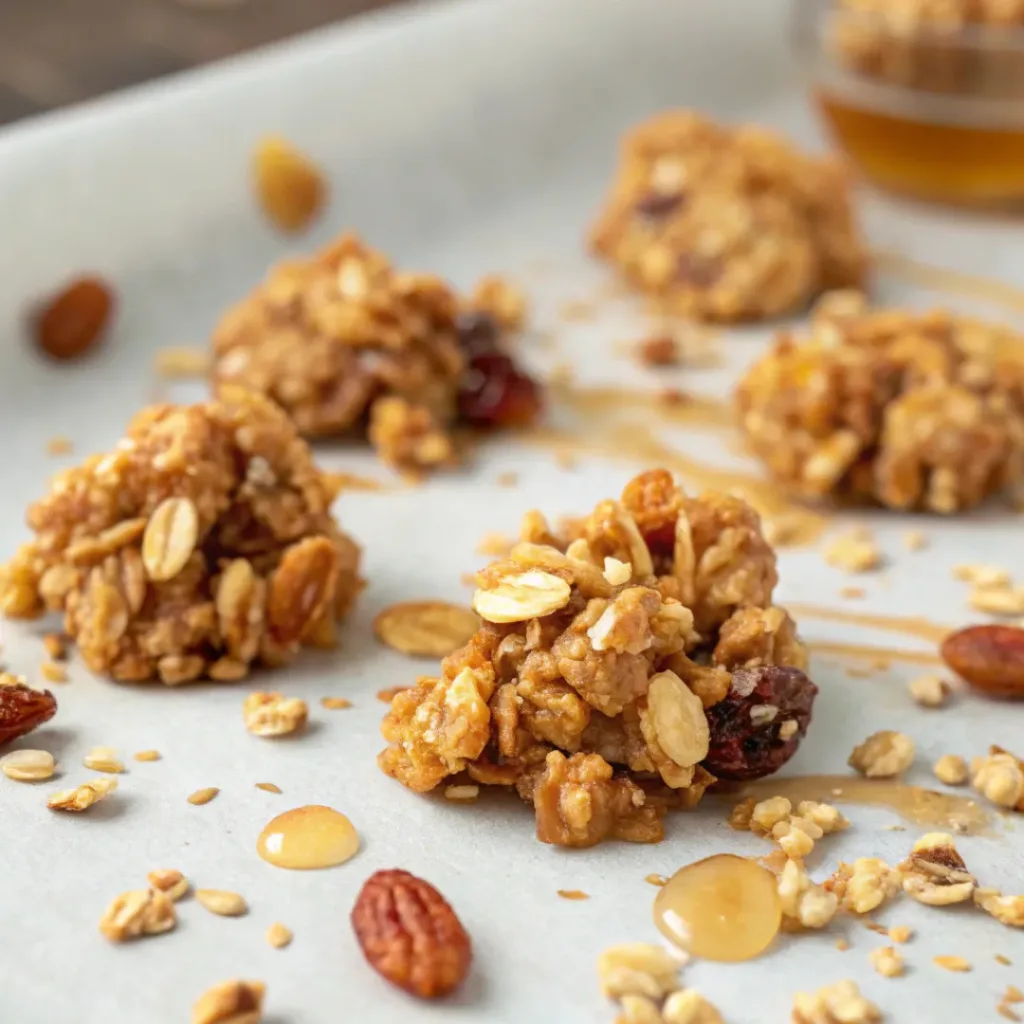 Crunchy Honey Granola Clusters 8 Served Honey Granola Clusters