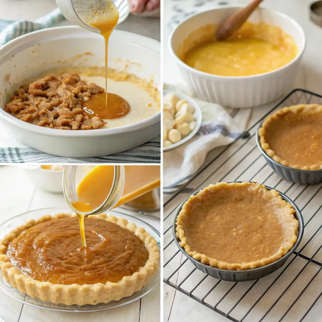 Honey Pie – Rich, Smooth & Naturally Sweet 7 Step-by-step honey pie baking process