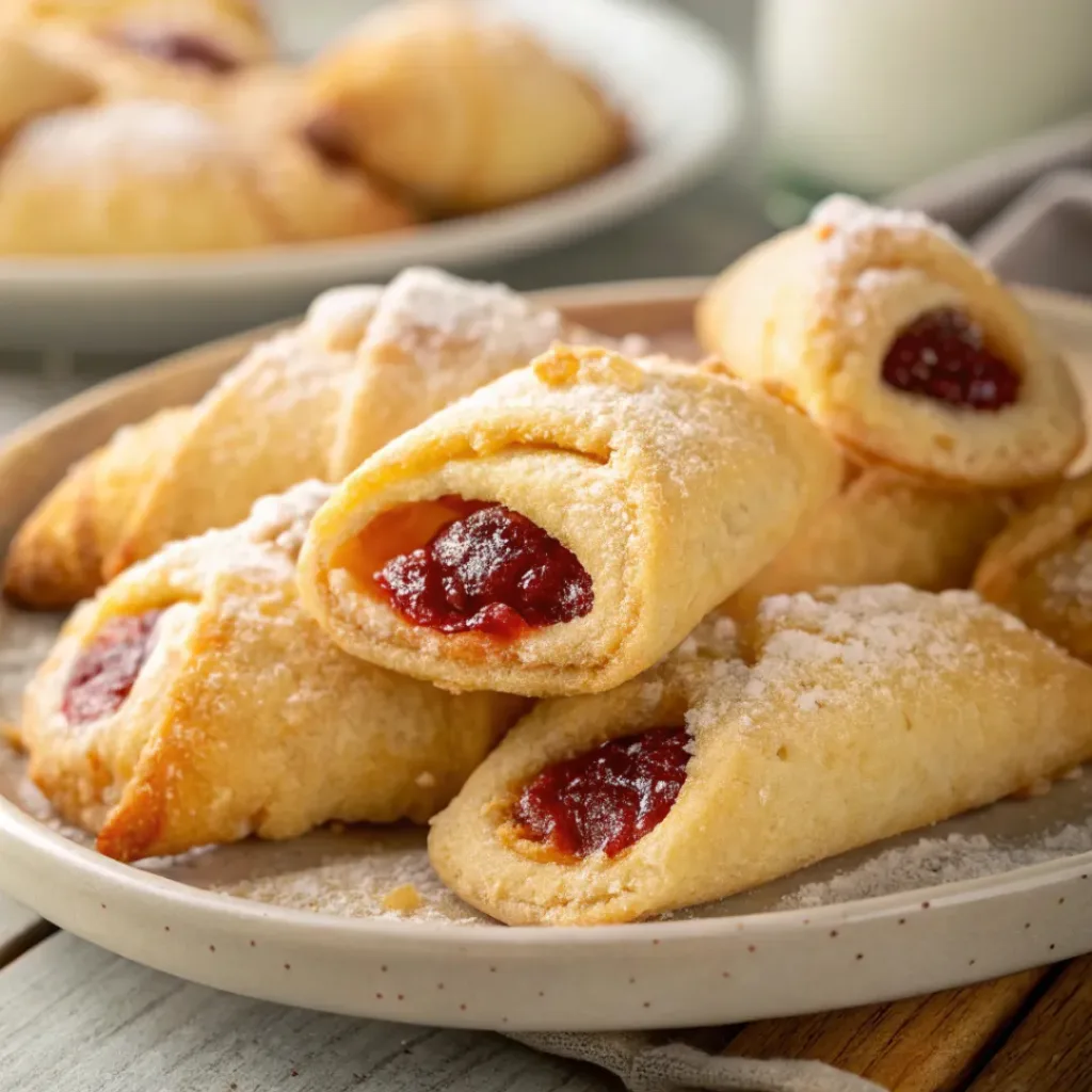 Served Kolacky Cookies