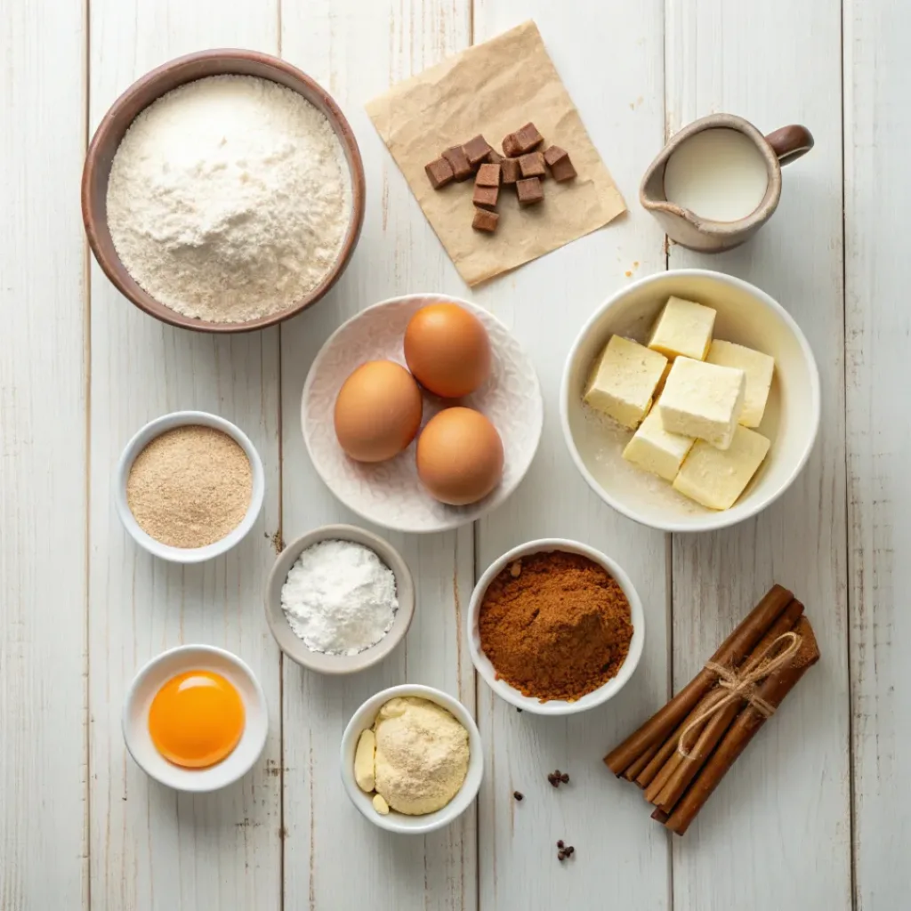 Cinnamon Coffee Cake Ingredients