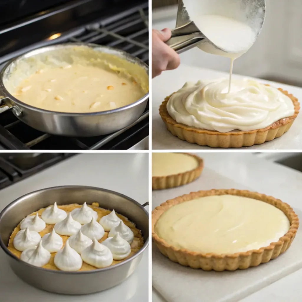 Step-by-step flapper pie process