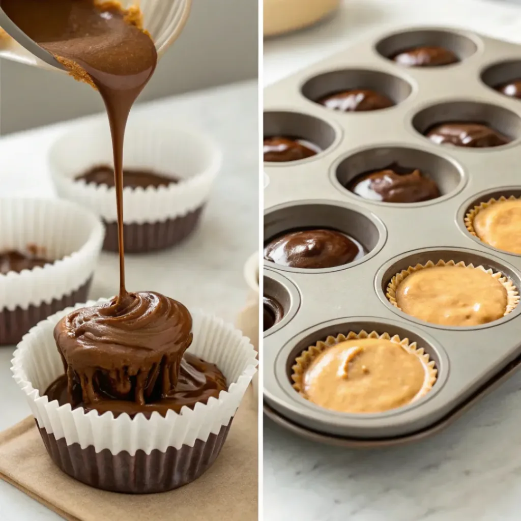 Steps of preparing homemade Reese’s