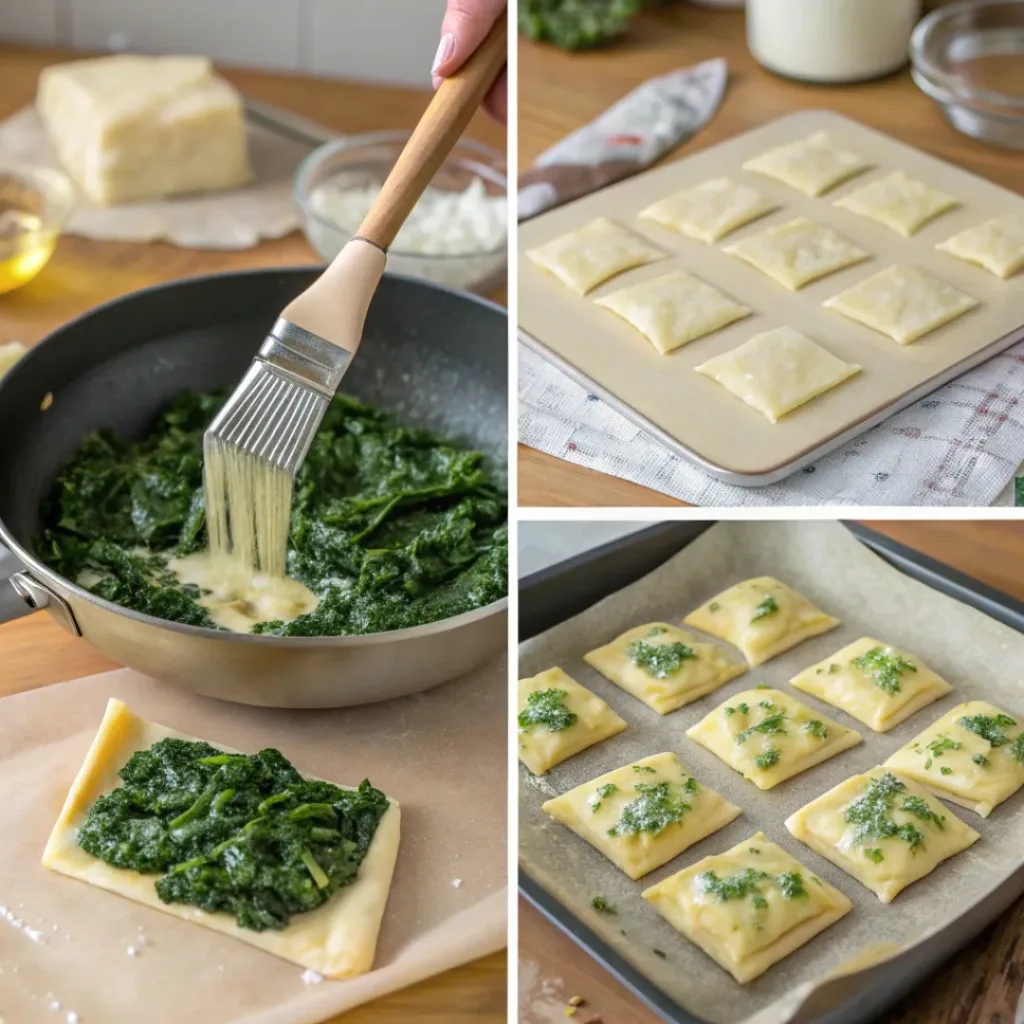 How to Make Spinach Puffs