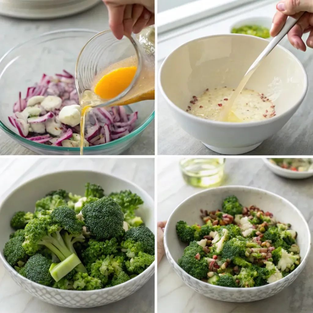 Broccoli Salad Step-by-Step