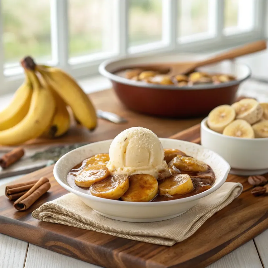 Classic Bananas Foster Ready to Serve