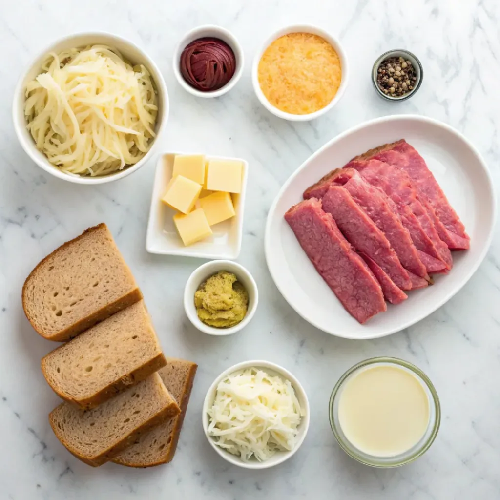 Reuben Casserole Ingredients