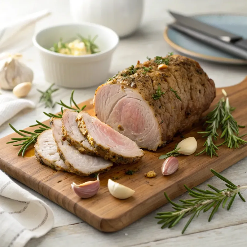 Roasted Boneless Leg of Lamb with Rosemary and Garlic – Juicy & Herb-Packed