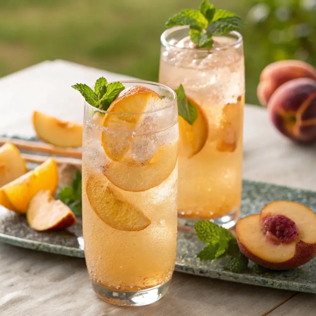 Peach Lemonade – Refreshing Summer Drink