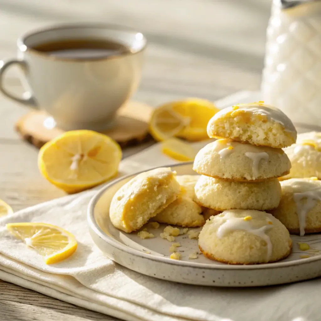 Lemon Ricotta Cookies – Soft, Cake-Like Italian Cookies 8 Glazed lemon ricotta cookies with soft cake-like texture