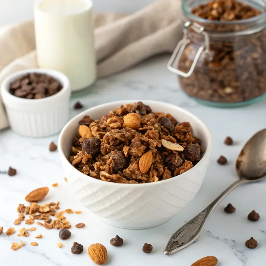 Home 7 Crunchy Chocolate Granola